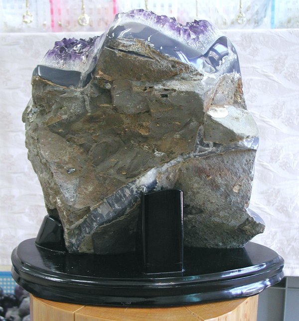 アメジスト紫水晶原石クラスター ウルグアイ産 12.8kg (8) 特価 320000円