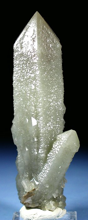 ヘデンバーガイトインクォーツ 緑水晶・内モンゴル 13.1cm215g (*7)