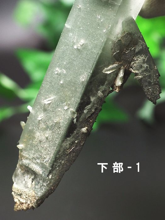 特選ヒマラヤ水晶 クル・マナリ産 グリーンファントム水晶 116g (17)
