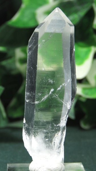 レーザー水晶透明結晶(136)80mm