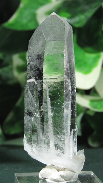レーザー水晶透明結晶(137)80mm