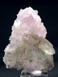 ローズクオーツ結晶原石<br> 紅水晶 42.2g (45)