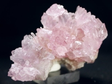 ローズクオーツ結晶原石<br> 紅水晶 51.9g (47)