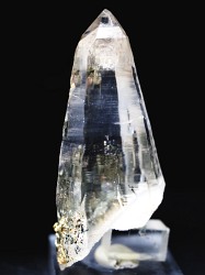 ヘマタイトinテッシンハビット<br>スイスアルプス水晶単結晶<br> 81mm 68g (36-8)