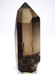 スイスアルプス水晶<br> スモーキークォーツ単結晶<br> 77mm 81g (34-43)