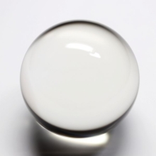 天然水晶丸玉２Ａ＋<br> 33.5mm (60)