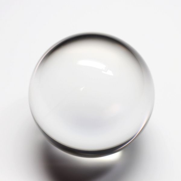 天然水晶丸玉Ａ 30.6mm (67)