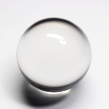 天然水晶丸玉2A+<br> 30.7mm (86)