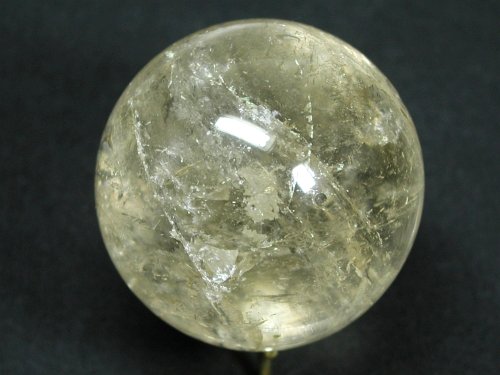 天然シトリン丸玉 黄水晶 58.1mm 268g (78)