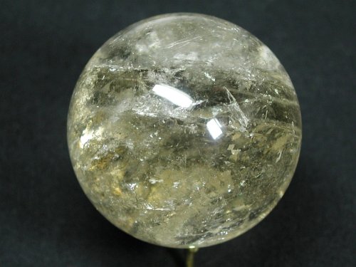 天然シトリン丸玉 黄水晶 58.1mm 268g (78)