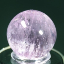 クンツァイト丸玉<br> 18.5mm (18)