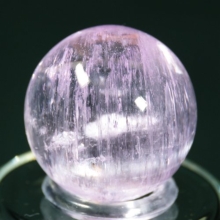 クンツァイト丸玉<br> 19.1mm (20)