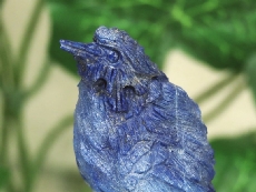 天然石彫刻品<br>ラピスラズリ・瑠璃鳥<br> 70mm 83g (28)