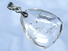 水入り水晶ペンダント<br> 4.2g (164)