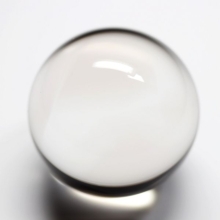 天然水晶丸玉２Ａ＋<br> 33.9mm (61)