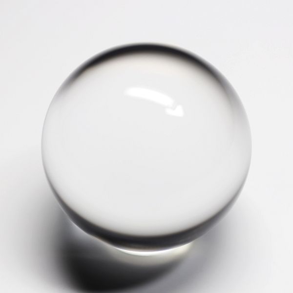 エアリースパイラル水晶 天然水晶玉 右水晶 29.6mm (0972)