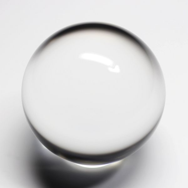 エアリースパイラル水晶 天然水晶玉 双晶 31.4mm (1082)