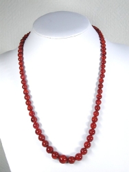 南紅瑪瑙ネックレス<br> 12.6o 長さ58cm (11)