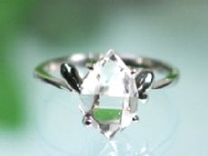 ハーキマーダイヤモンド<br> 9.5号 リング指輪 2.3ct (5)
