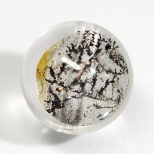 デンドリチッククォーツ天然石ビーズ 2A++ 10mm １粒売り (33)