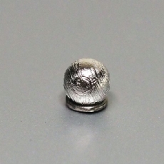 ギベオン隕石ビーズ<br> ６mm (255)