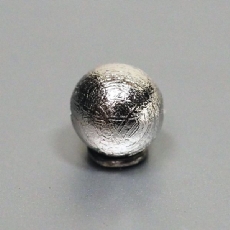 ギベオン隕石ビーズ<br> ８mm (283)