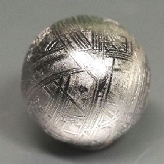 ギベオン隕石ビーズ<br>3A 15mm (118)