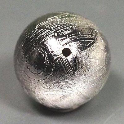 ギベオン隕石ビーズ3A 14.8mm (119)