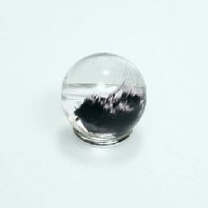 プラチナルチル天然石ビーズ<br> 8.3mm 一粒販売 (35)