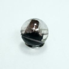 プラチナルチル天然石ビーズ<br> 8.2mm 一粒販売 (50)