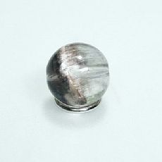 プラチナルチル天然石ビーズ<br> 8mm 一粒販売 (51)