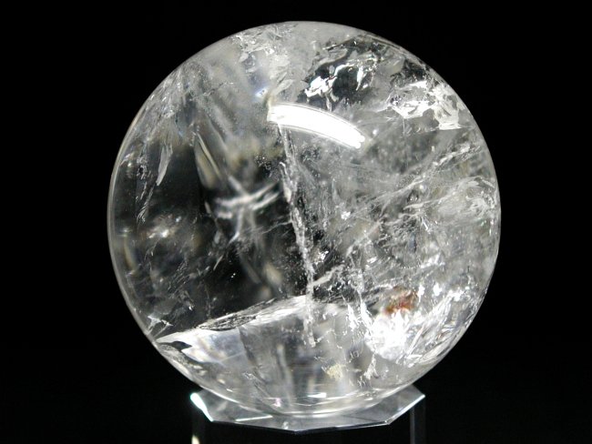 天然水晶玉φ71.8(344)