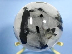 トルマリン入り水晶丸玉<br> 35.5mm(3)