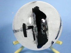 トルマリン入り水晶丸玉<br> 34.8mm(5)