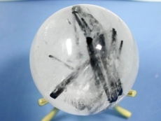 トルマリン入り水晶丸玉<br> 38.5mm(8)