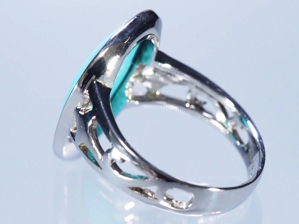 �^�[�R�C�Y�E�g���R�΃����O�w��15�� 5.55ct(3)