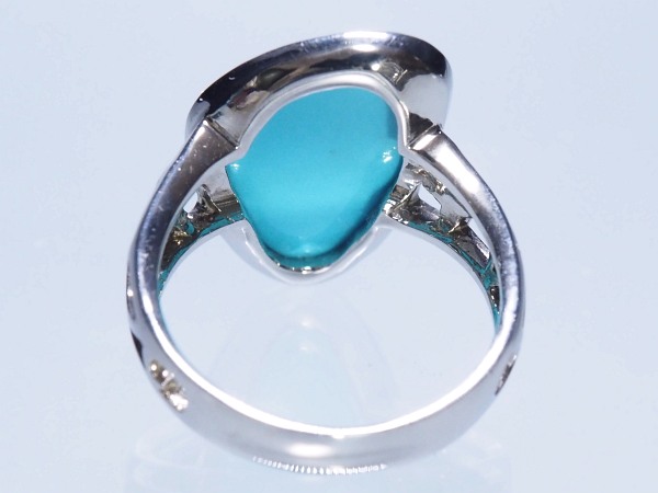 �^�[�R�C�Y�E�g���R�΃����O�w��15�� 5.55ct(3)