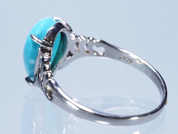 �X���[�s���O�r���[�e�B�^�[�R�C�Y�E�g���R�΃����O�w��14.5�� 2.6ct(5)