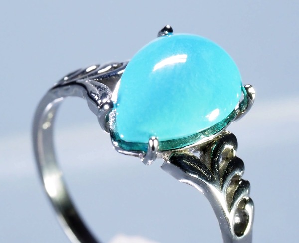 �X���[�s���O�r���[�e�B�^�[�R�C�Y�E�g���R�΃����O�w��14.5�� 2.6ct(5)