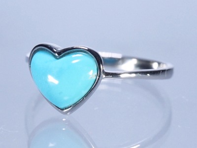 <font size=3>ターコイズ・トルコ石<br>リング指輪14号 1.85ct(7)</font>