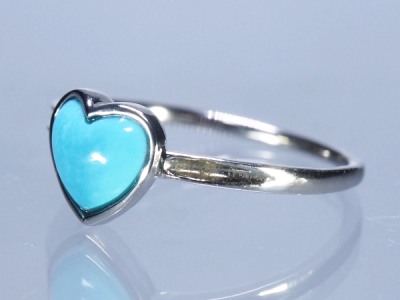 <font size=3>ターコイズ・トルコ石<br>リング指輪13号 1.3ct(8)</font>
